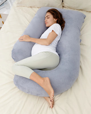 Momcozy Huggable™ U-Shaped Maternity Body Pillow