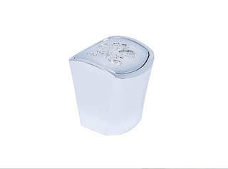 Cap - Creed Silver Mountain Water Silver Round Plastic Cap