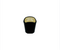 Cap - Creed Green Irish Tweed 3rd Gen Black Plastic Cap with Yellow Plating On Top