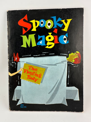 Spooky Magic Vintage Kids Book Scholastic 1969 Magic Tricks Illusions
