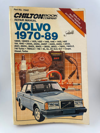 Chilton Repair Manual: Volvo 1970–89