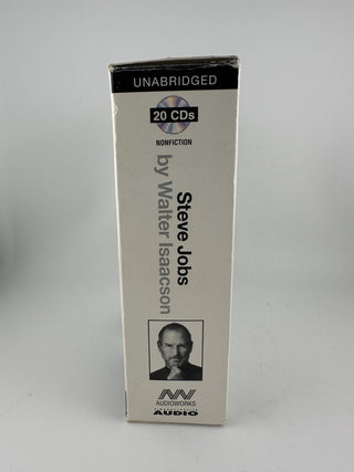 Steve Jobs Walter Isaacson Audiobook 20 CD Unabridged New