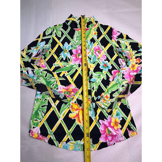 Gotttex Life Style Women S Floral Tropical Golf Tennis Top Skort Set
