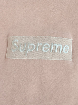 Supreme Pink Box Logo Hoodie Sweatshirt XXL