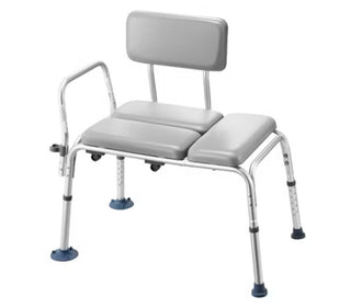 VEVOR Tub Transfer Bench Shower Chair 400lb Capacity Adjustable Bath Seat