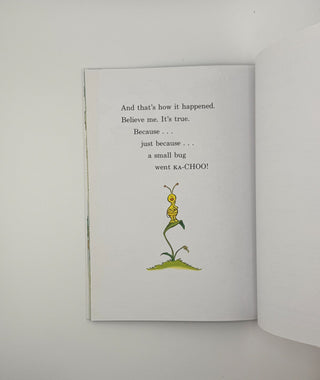 📚 Because a Little Bug Went Ka-CHOO! by Dr. Seuss | Beginner Book | Illustrated