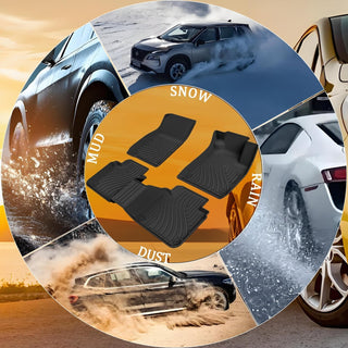 2023-2026 Honda Accord Floor Mats All Weather TPE Waterproof Front Rear