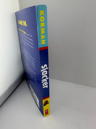 Slacker by Gordon Korman 2017 Paperback Scholastic Youth Fiction Book