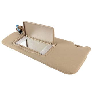 PEVAST Driver Side Sun Visor Beige w/ Mirror Fits Honda Accord 2008-2017 Left