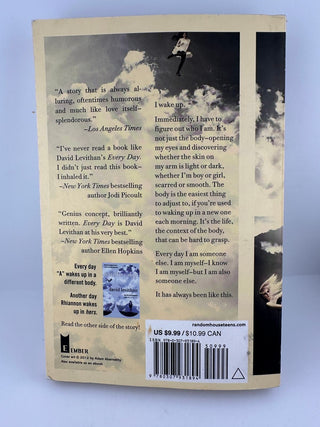 Every Day by David Levithan - Hardcover Book