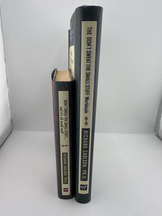 Richard Carlson Don't Sweat Small Stuff Book & Workbook Set