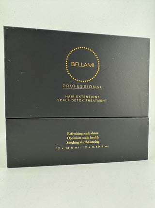 Bellami Professional Scalp Detox Treatment 2-Pack Hair Extensions Care 24x14.5ml