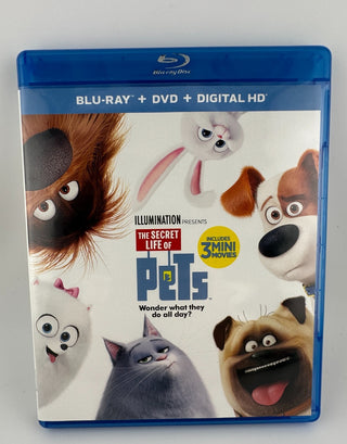 The Secret Life of Pets Blu-ray + DVD + Digital HD 2016 Illumination