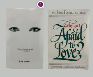 John Powell 2 Book Lot Afraid to Love Who I Am NEW