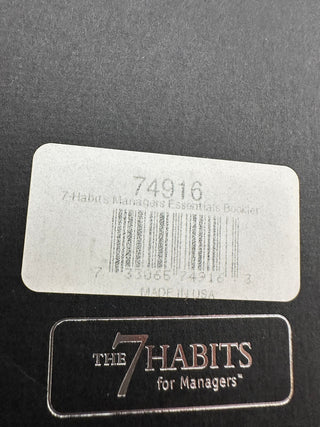 FranklinCovey 7 Habits for Managers Management Essentials