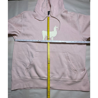 Nike SB Paul The Llama Hoodie Mens Large Pink Skateboarding Fleece Pullover L