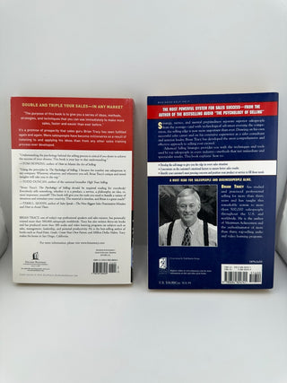 Brian Tracy Psychology Selling Advanced Strategies 2 Books