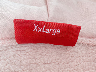 Supreme Pink Box Logo Hoodie Sweatshirt XXL