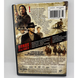 3:10 to Yuma DVD 2007 Russell Crowe Christian Bale Full Screen Western