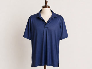 Greg Norman ML75 Play Dry Men's Polo Shirt XL Navy Blue
