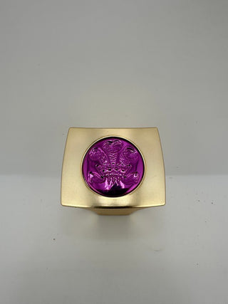 Premium Matte Gold Cap Round Purple Seal Old Style Gen 1 / 2