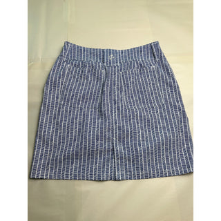 Jofit Women’s Blue White Geometric Print Golf Skort Skirt Athletic Pockets