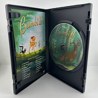 Disney Bambi II DVD 2006 Walt Disney Animated Family Movie w/ Insert