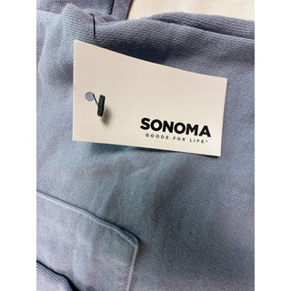 Women’s Sonoma Goods for Life Hoodie Sweatshirt Blue Large L Long Sleeve Pocket