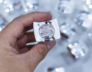 Royal Water Silver Perfume Cap 3rd Gen Replacement Square