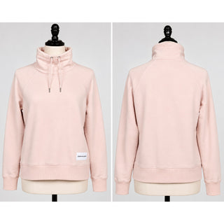 Calvin Klein Jeans Women’s Pink Funnel Neck Pullover Sweatshirt Size S