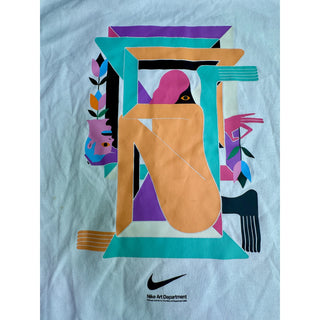 Nike Art Department Richard Colman 2024 Graphic T-Shirt White Men’s L