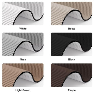 MYshade 33x72 Cordless Blackout Cellular Shades Honeycomb Blinds White