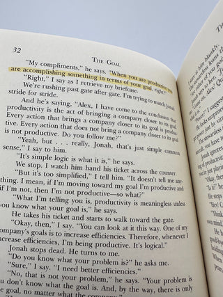 The Goal Goldratt Cox 2nd Revised Edition Business Book