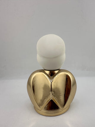 Vintage 1976 Avon Golden Angel Sweet Honesty Cologne 1 oz Figural Bottle