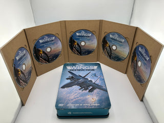 Wings of Destruction Aerial Combat 5 DVD Steelbook Set