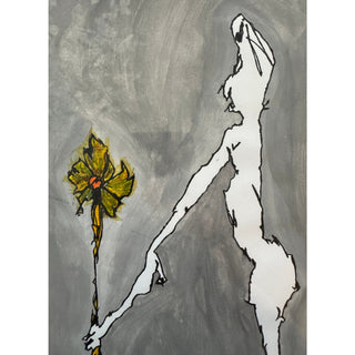 Anthony Perry Original Signed Art 2023 Utah Artist Figurative Modern Framed