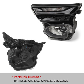 Left Halogen Headlight Assembly For 2021-2023 Chevy Trailblazer Driver Side