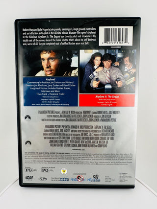 Airplane! / Airplane II: The Sequel (DVD, Double Feature, Paramount)