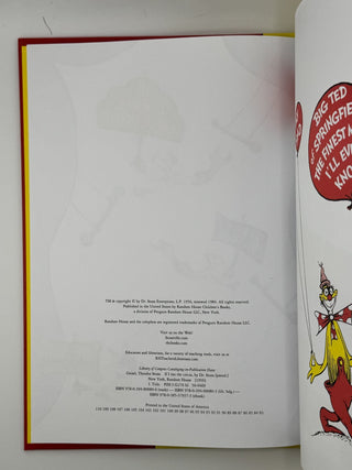 If I Ran the Circus by Dr. Seuss Hardcover Classic Children’s Book