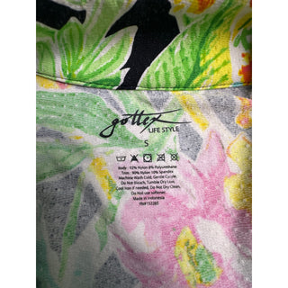 Gotttex Life Style Women S Floral Tropical Golf Tennis Top Skort Set