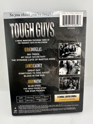 Tough Guys 9 Movie 3 DVD Set Wayne Cagney Douglas Tin