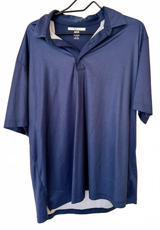 Greg Norman ML75 Play Dry Men's Polo Shirt XL Navy Blue