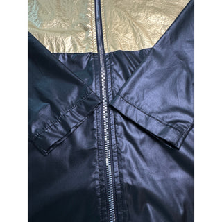 GGblue Luxe Sport Jacket Womens S Metallic Gold Black Full Zip Lightweight