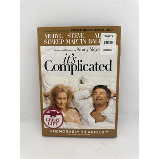 It's Complicated DVD 2009 Meryl Streep Steve Martin Alec Baldwin w/ Slipcover