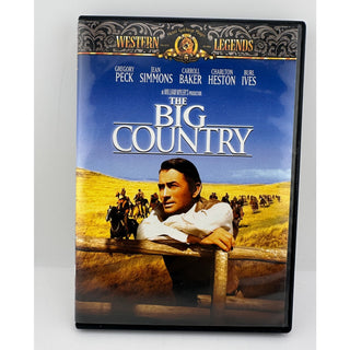 The Big Country DVD Gregory Peck Charlton Heston Burl Ives 1958 Western Movie