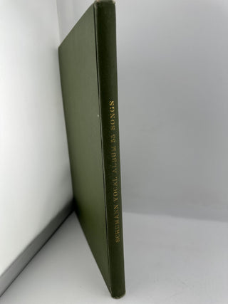 1903 Schumann Vocal Album 55 Songs G Schirmer Sheet Music Book HC