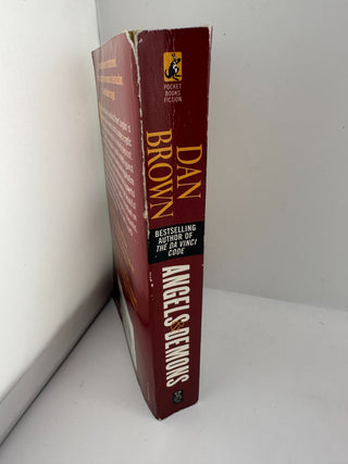 Angels & Demons Dan Brown PB 2001 Pocketbook Thriller w/ Facsimile Signature