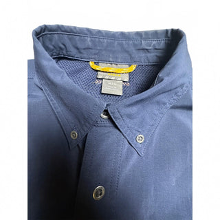 Ariat Rebar Men's Navy Short Sleeve Button-Up Work Shirt M