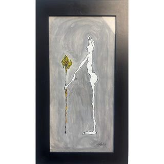 Anthony Perry Original Signed Art 2023 Utah Artist Figurative Modern Framed