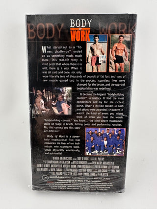 Body of Work VHS 1996 Bill Phillips Fitness Documentary - RARE FIND!